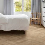 LVT herringbone flooring