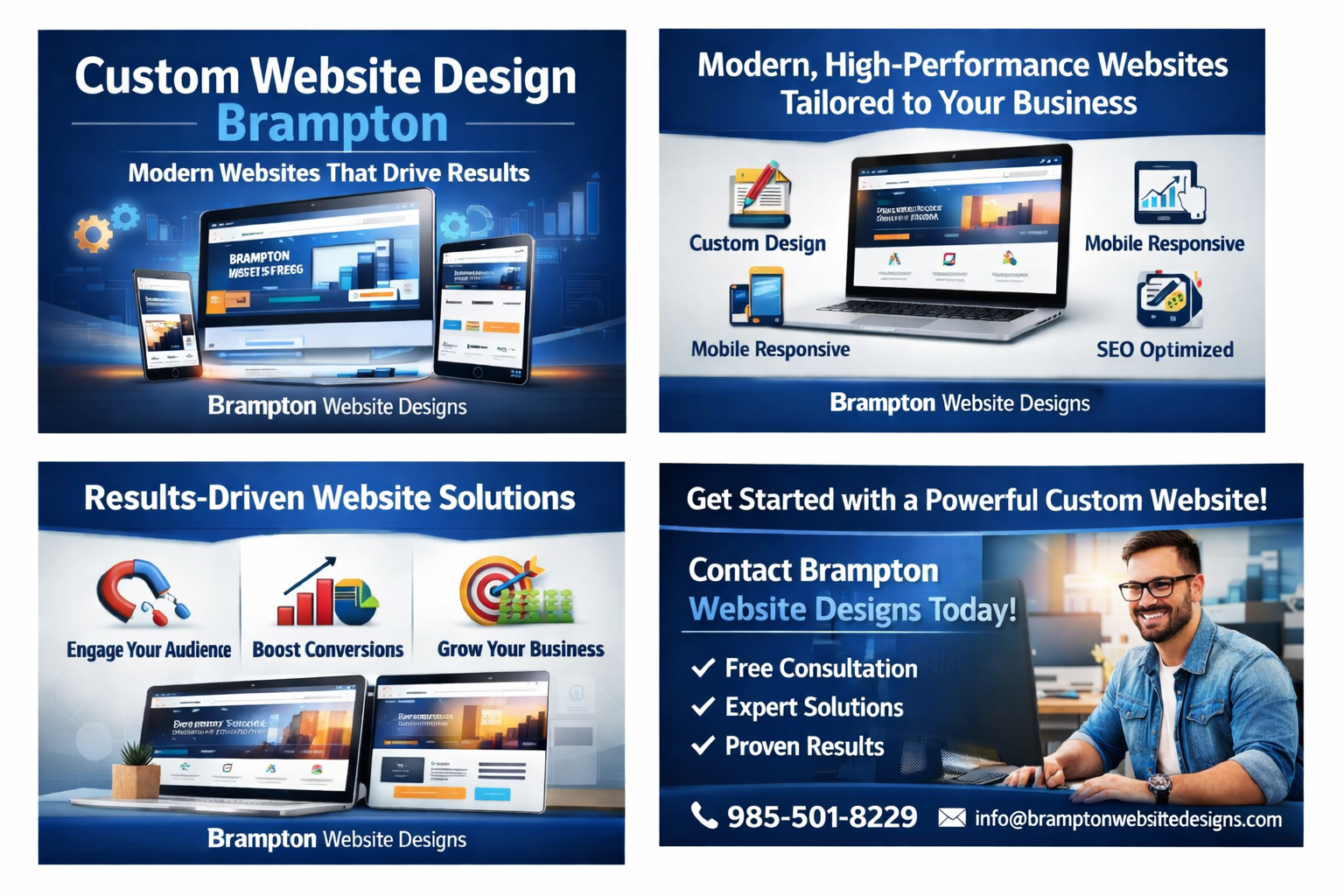 Why Businesses Need Professional Website Design in Brampton