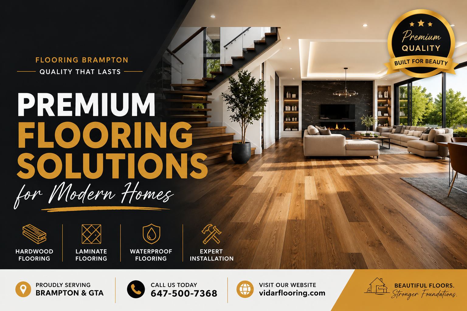 Vidar Flooring Brampton – Premium Flooring for Beautiful, Long-Lasting Homes