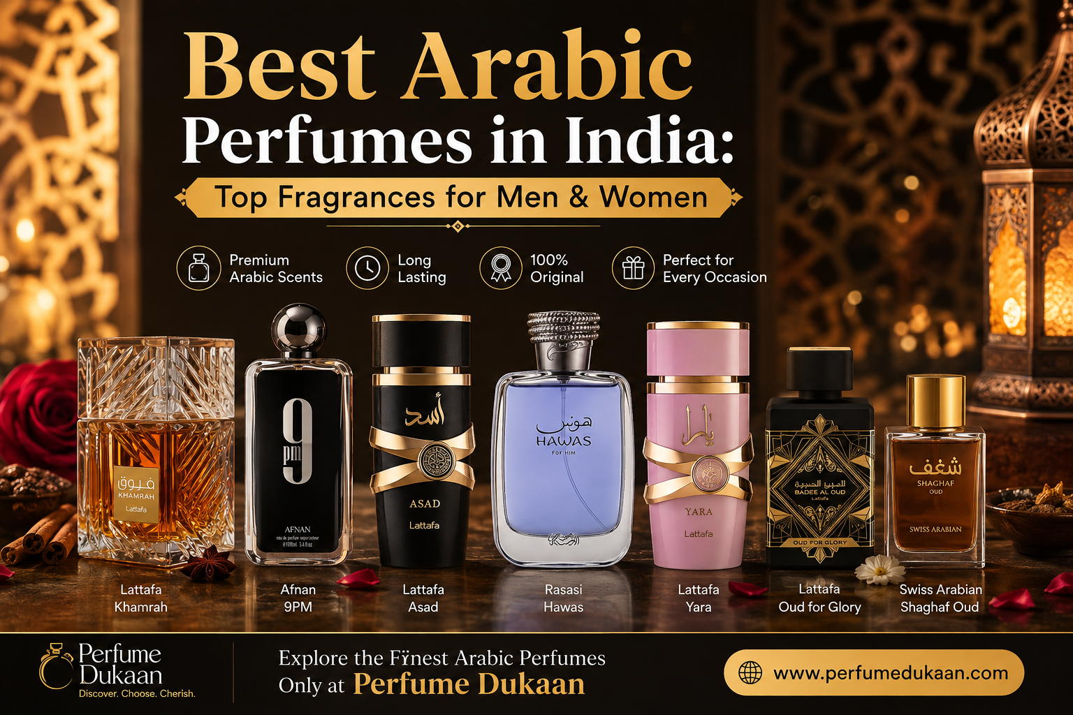 Best Arabic Perfumes in India: Top Fragrances to Try